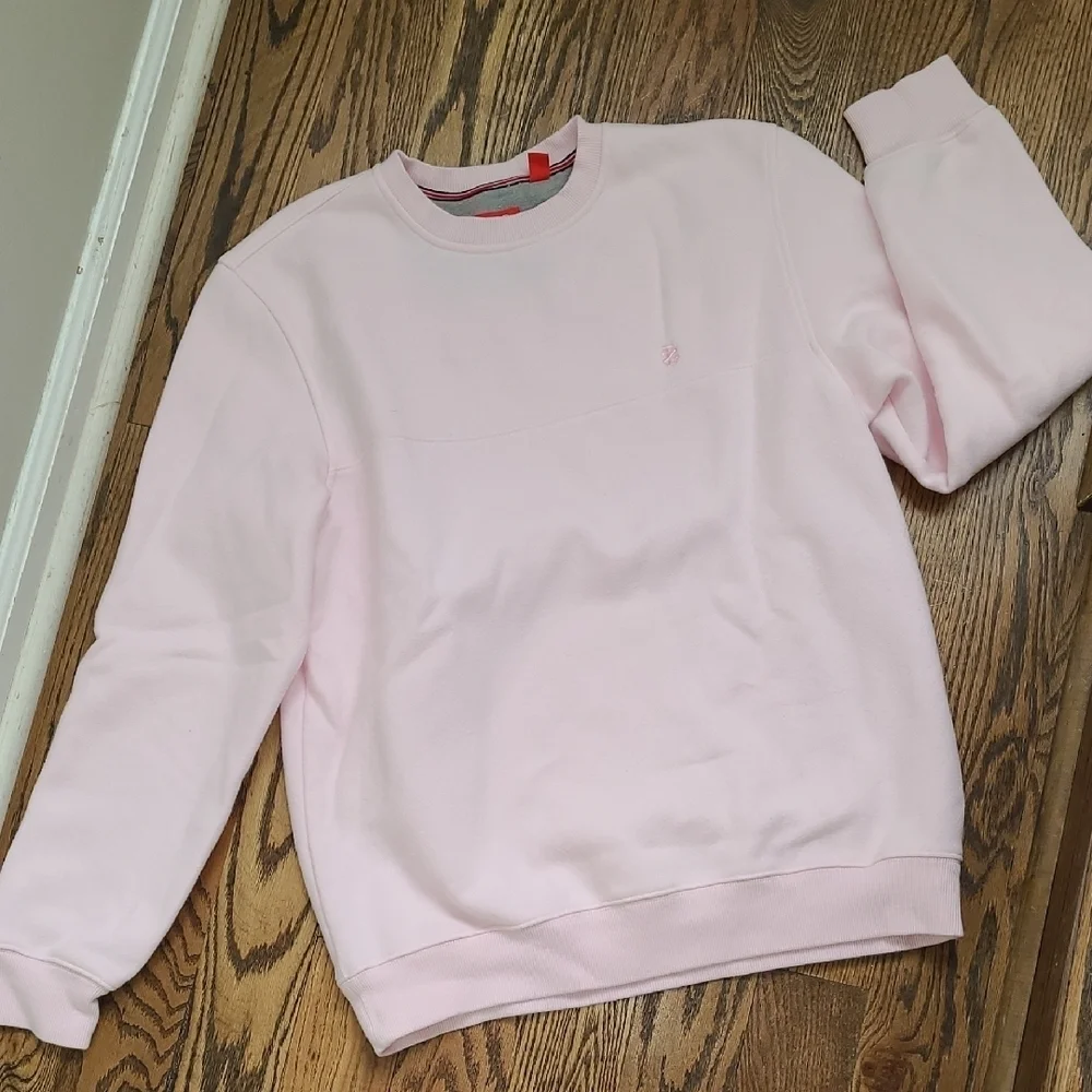 Izod Pink Cozy Oversized Sweatshirt Size M - Picture 1 of 5